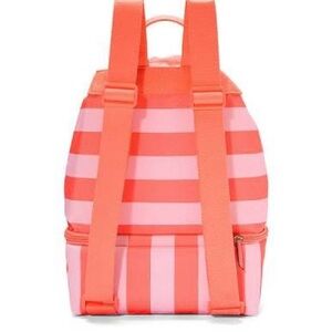 Striped Pink and Orange Women's Backpack